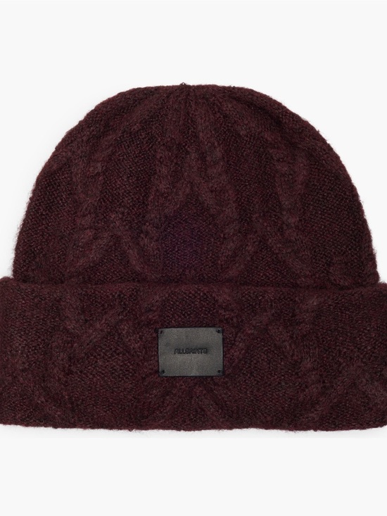 All Saints Accessories - ALL SAINTS ❤️‍🔥 CABLE KNIT BEANIE NWT